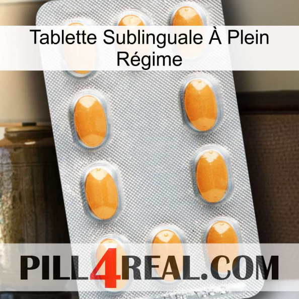 Tablette Sublinguale À Plein Régime cialis3